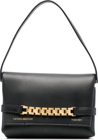 Chain-Detail Tote Bag