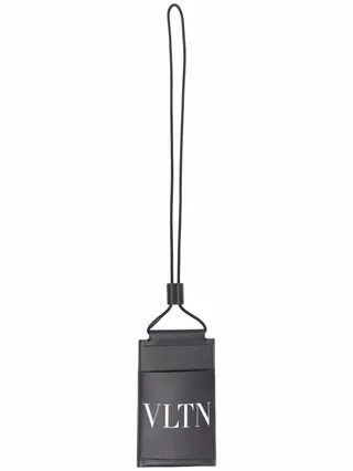 VLTN leather pouch