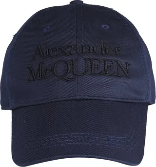 Alexander McQueen Logo Embroidered Baseball Cap