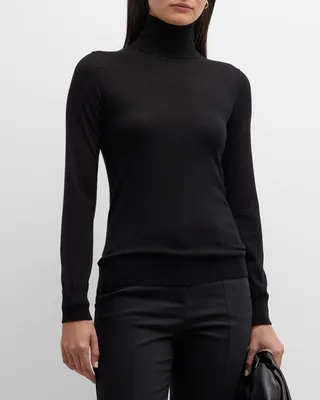 Featherweight Cashmere Turtleneck Sweater