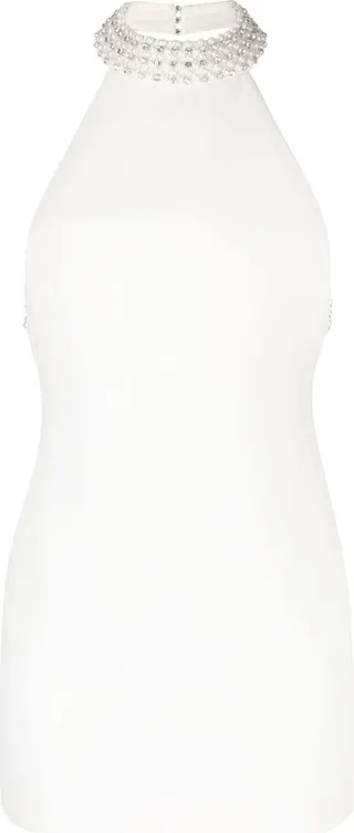 Penelope crystal-embellished dress