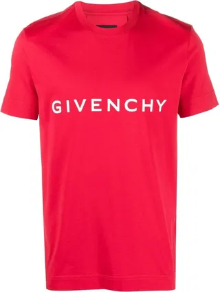logo-print cotton T-shirt
