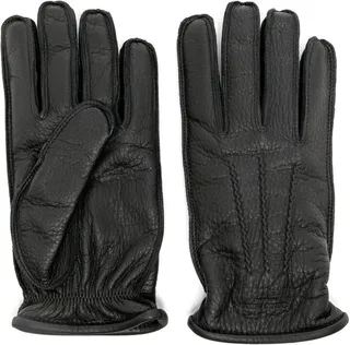 Grained Leather Gloves