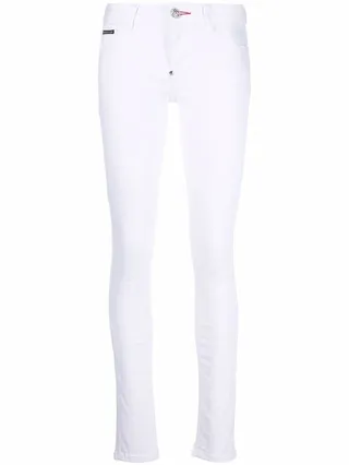 Logo-Patch Detail Jeggings