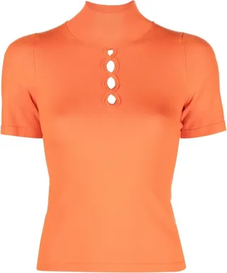 Embellished Turtleneck Jumper