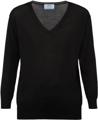V-neck sweater