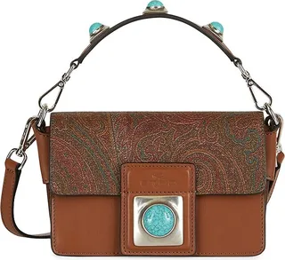 Small Coated Canvas Shoulder Bag