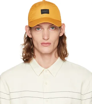 rag & bone Yellow Addison Baseball Cap