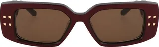Valentino Eyewear Rectangular Frame Sunglasses