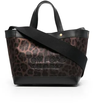 Leopard-Print Tote Bag