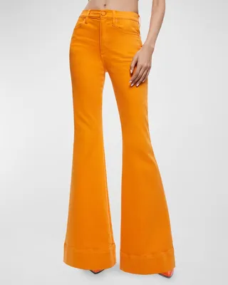 Beautiful High-Rise Bell Jeans