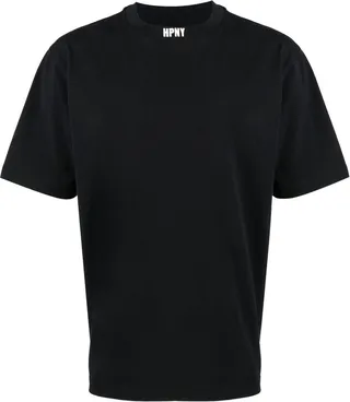 logo-patch crew-neck T-shirt