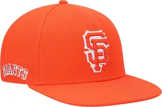 Men's '47 Brand Orange San Francisco Giants 2021 City Connect Captain Snapback Hat