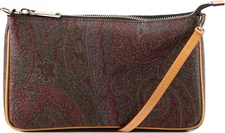Paisley Jacquard fabric shoulder bag