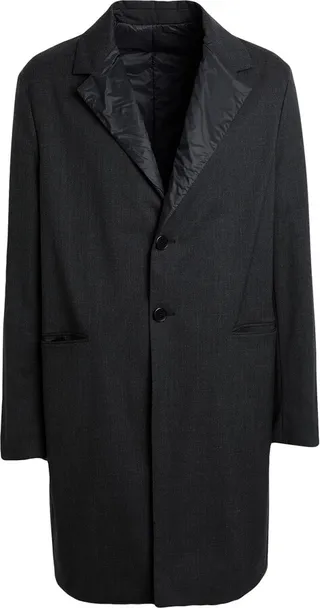 Cara Loves Karl Coat Steel Grey
