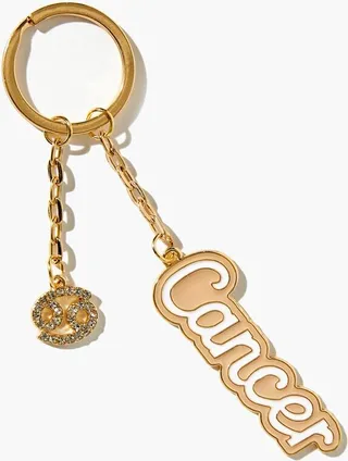 Zodiac Sign Keychain