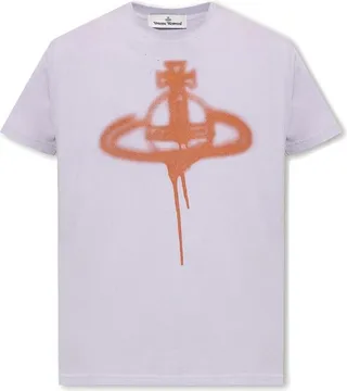 Vivienne Westwood Orb Printed Crewneck T-Shirt