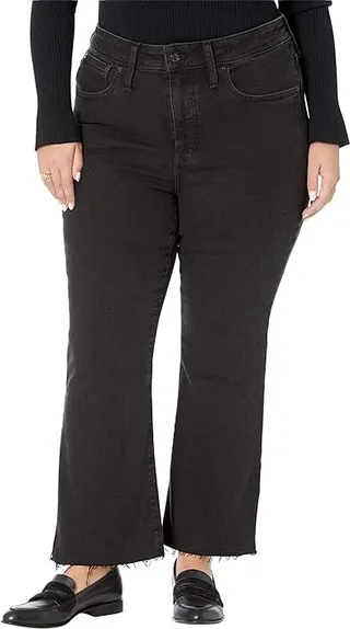 Madewell Plus Cali Demi-Boot Jeans in Bayland Wash: Raw-Hem Edition (Bayland Wash) Women's Jeans