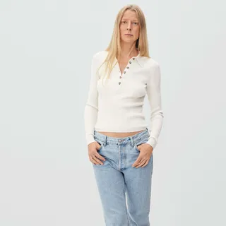 The Merino Long-Sleeve Polo