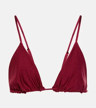Palmarin triangle bikini top