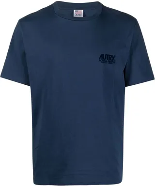 logo-print cotton T-shirt
