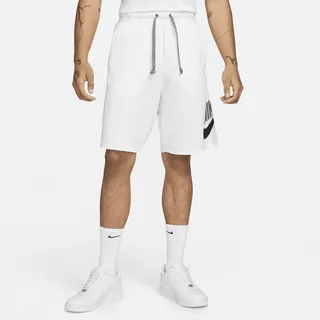 Men's Nike Sportswear Sport Essentials French Terry Alumni Shorts in White