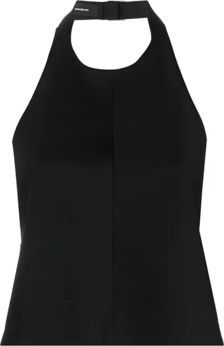 Halterneck Wool Top