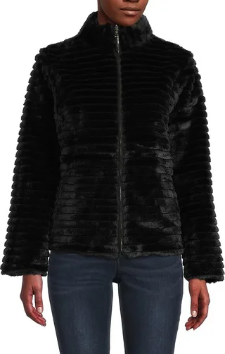 Faux Fur Reversible Jacket