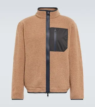 Faux-shearling jacket