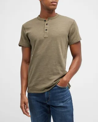 Men's Classic Henley Shirt