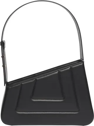 Albert Quilted black medium bag