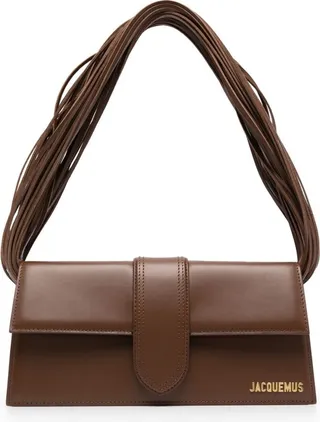 Brown Le Bambino Long Ficiu Shoulder Bag