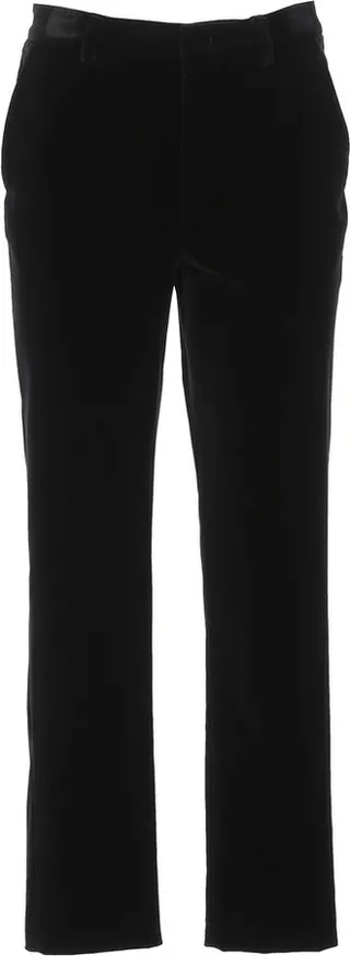 REDValentino Straight Leg Velvet Pants