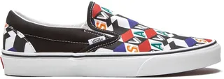Checker Cube slip-on sneakers