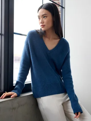Cashmere V Neck
