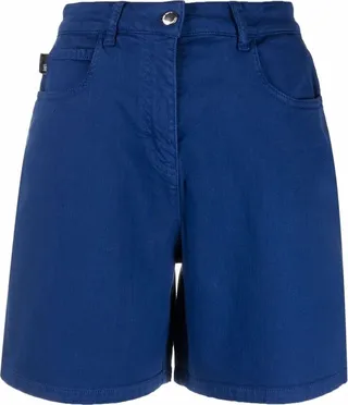 High-Waisted Chino Shorts