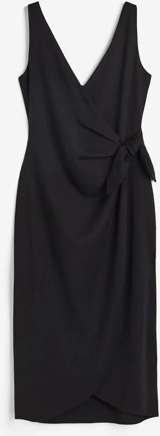 V-neck Wrap Dress