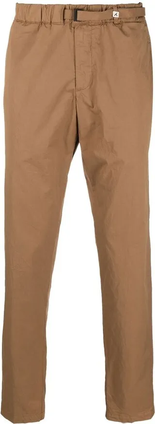 Drawstring Straight-Leg Trousers