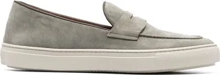 Calf-Suede Loafer Shoes