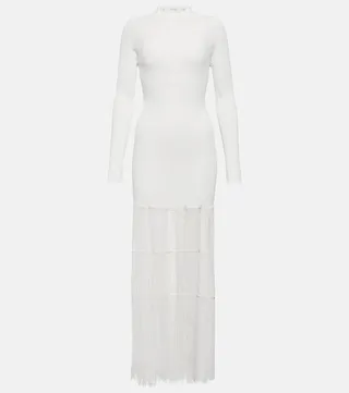 Cedar fringed maxi dress