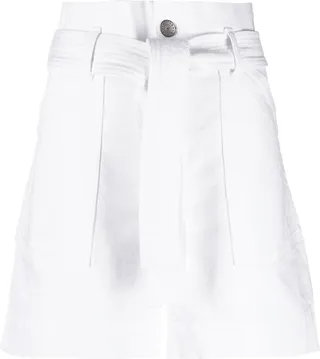 Paperbag-Waist Shorts