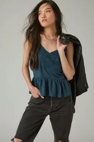 Embroidered Cami