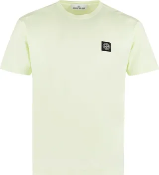 Stone Island Logo Patch Crewneck T-Shirt