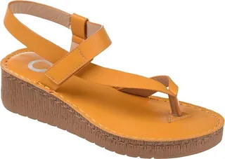 Journee Collection McCal Sandal (Tan) Women's Shoes