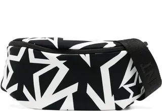 Folded Star gingham bum bag