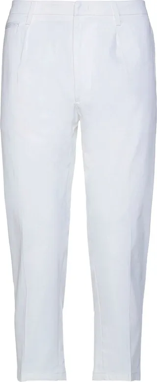Cropped Pants White