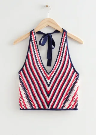 Crocheted Halter Top