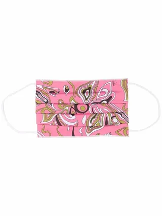 Africana-print face mask