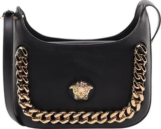 Versace La Medusa Foldover Shoulder Bag