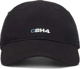 C2H4 Staff Uniform Logo Cap in Black